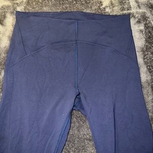 Navy Lululemon Align Tights Size 10